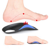 Thin Shoe Inserts High Arch Support Insoles with 3 Adjustable Heights