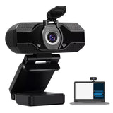 Full HD USB Webcam with Microphone for PC and Laptop