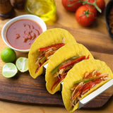 Stainless Steel Taco Holder Stand for 3 Tacos – Oven Grill & Dishwasher Safe