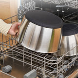 5L Stainless Steel Salad Spinner Vegetable & Fruit Washer with Drain