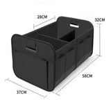 Foldable Car Trunk Organizer with Strong Reinforced Handles