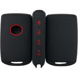 2 PCS Silicone Key Cover Compatible with Mazda CX-3 CX-4 CX-5 CX-30 Style 2