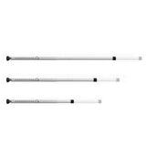 2PCS Adjustable Sliding Door Security Bar Heavy Duty Sliding Patio Door Lock Bar