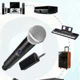 2PCS Wireless Microphones 50M Long Range Transmission for Home Karaoke Performance