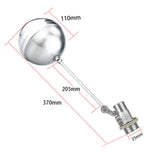 2Pcs Float Valve 304 Stainless Steel for Water Level Float Valves