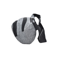 Unisex Sling Bag Chest Pack Fanny Pack Sports Waist Bag Wallet Grey