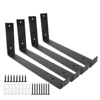 4 PCS Shelf Brackets Heavy Duty Wall Mounted for Scaffold Boards with Full Mounting Kit
