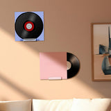 6 Pack Clear Acrylic Floating Shelves Wall Mounted Display Shelves for CDs Records Photos Clear
