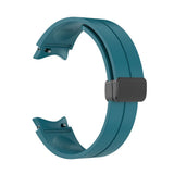 Magnetic Watch Band Silicone Strap for Samsung Galaxy Watch 4/5/5Pro/6 Blue