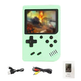 Built-in 500 Classic Games Gameboy Handheld Retro Video Game Console Kids Toy Green