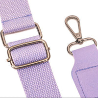 Large Canvas Tote Bag for Women Laptop Work Book Bags Crossbody Handbag Shoulder Travel Gym Bag Purple