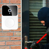 2.4Ghz WiFi  Video Doorbell Wireless Smart Intercom Door Bell with Security Camera
