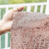 High Density Sequin Runner for Wedding Party Holiday Table Decor Rose Gold