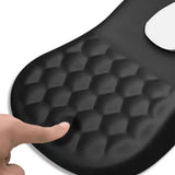 Ergonomic Mouse Pad with Wrist Rest Soft Mouse pad with Memory Foam and Non-Slip for Desk
