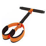 Pedal Resistance Band with Handles for Home Exercise and Fitness Training
