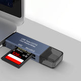 USB 3.0 Multifunctional Memory Card Reader Micro SD/SD Card Adapter for PC Tablet Camera
