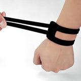 2PCS Wrist Band Ulnar Fix Sports Yoga Black