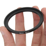 2 PCS Metal Camera Filter Adapter Rings 52mm to 58mm
