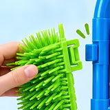 Self Grooming Arch Station for Cats with Brush and Play Kit