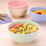 8-Piece Wheat Straw Cereal Bowls – Durable, Microwave & Dishwasher Safe