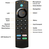 Voice Remote Replacement for Amazon Fire TV Fire TV Stick Fire TV Cube