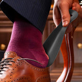 2Pcs Metal Shoe Horn for Men Women Portable Shoe Spoon Helper