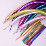 100PCS Long Modelling Balloons Metallic for Party Birthday Wedding Decor