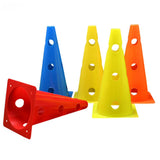 Dog Agility Training Set 10 Cones 5 Poles Adjustable Hurdle