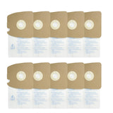 10 Pack Replacement Vacuum Bags Compatible with Eureka Style MM Eureka Mighty Mite 3670 and 3680 Series Canister Vacuums