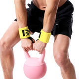 Weightlifting Wrist Wraps for Powerlifting and Strength Training Yellow