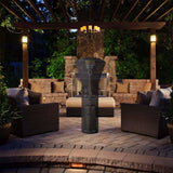 Outdoor Patio Cover Zipper Stand-up Waterproof Dustproof Cover