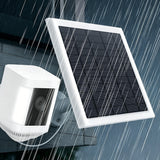 8W Solar Panel for Ring Camera Compatible with Ring Stick Up Cam Battery White