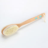 Dry Brushing Body Brush – Back Scrubber for Shower Exfoliating Bath Bristle Brush