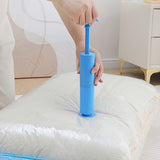 5 Pack Vacuum Storage Bags with Hand Pump Space Saver Compression for Home Use