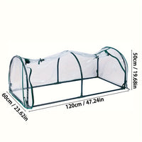 Clear Outdoor Plant Greenhouse Waterproof Garden Shed with Zippered Windows Style 2
