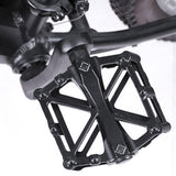 Bike Pedals Alloy Mountain Road MTB Bicycle Nonslip Cycling Pedals Black