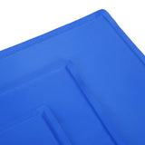 Polyester Gel Cooling Sleeping Pad for Dogs Cats Blue 6 Sizes