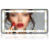 Car Sun Visor Makeup Mirror with 3 Adjustable Light Modes for Travel Truck & SUV