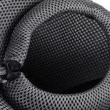 Pet Carrier Sling Mesh Backpack Travel Bag for Dogs & Cats Grey