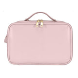 Large Capacity Travel Makeup Bag Portable Cosmetic and Toiletry Organizer Pink