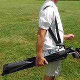 Golf Stand Bag for The Driving Range Lightweight Golf Club Carry Bag for Men Women Black