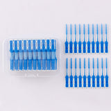 240Pcs Floss Picks Tooth Cleaners with Portable Travel Case Blue