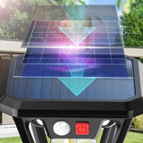 Solar Spot Lights with Motion Sensor Wall Path Lamp for Garden