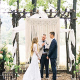 Boho Macrame Tapestry Woven Wall Hanging Tassel Macrame Home Wedding Party Decor