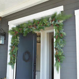 Garland Hanger Adjustable – Fits 80-205cm Front Doors Christmas Decoration Holder