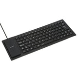 Foldable Flexible USB Keyboard Waterproof Silicone Style 1