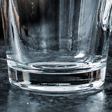 2 PCS 440ml Thick Glass Mugs for Juice Drinks Wine for Home and Office