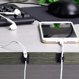 100 PCS Self Adhesive Cable Tie Clips for Desks and Walls