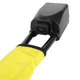 Car Steering Wheel to Seat Belt Lock Anti-Theft Adjustable Security Device Yellow