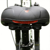Air Cushion Shock Absorbing Mountain Bike Saddle Seat Comfortable Red